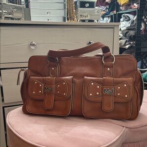 Marc Jacobs Tan Leather Satchel